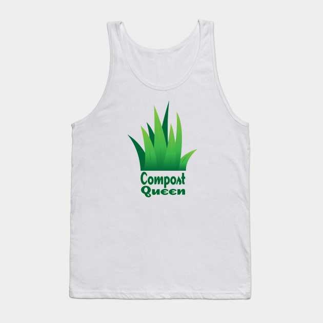 Compost Queen Tank Top by candhdesigns